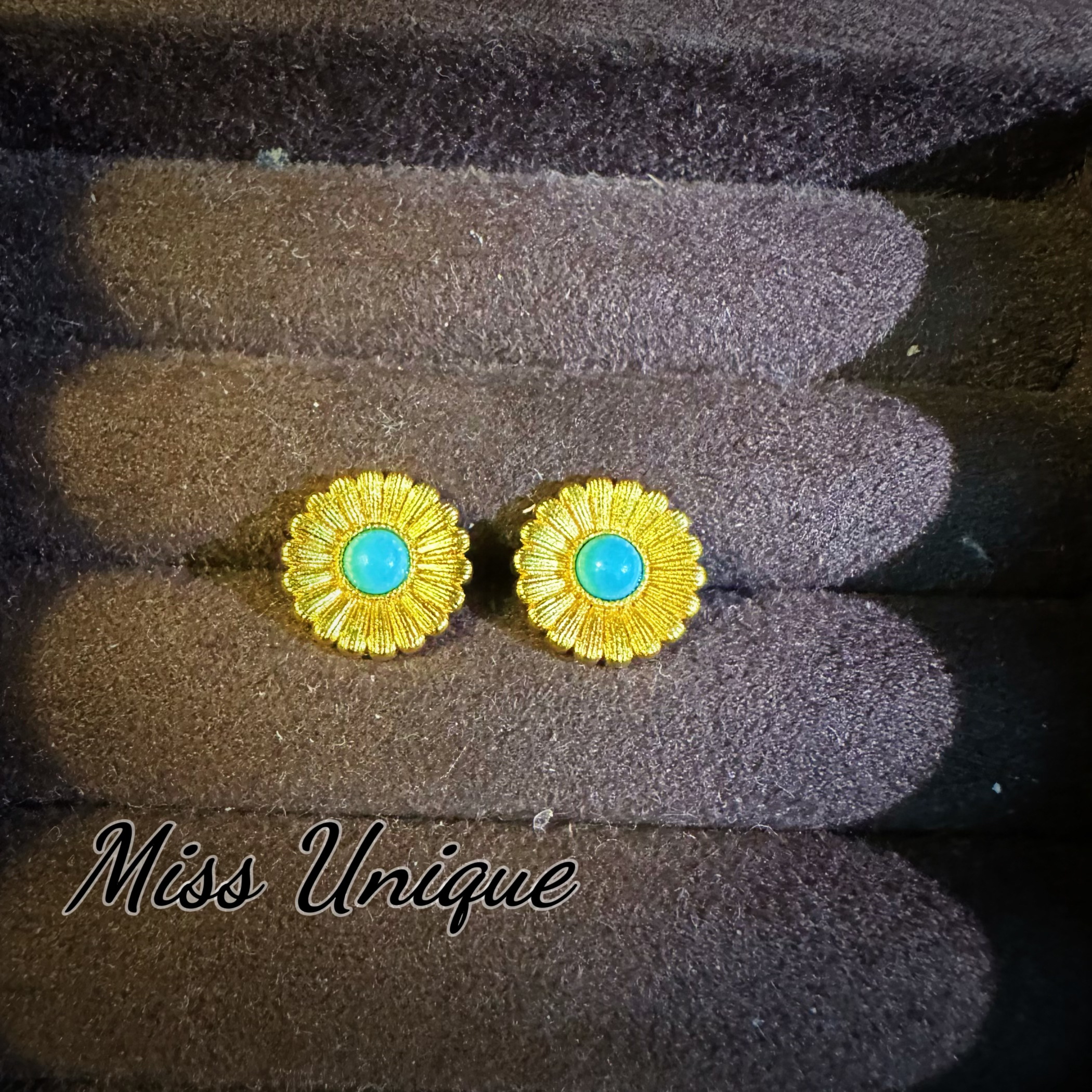 S2408小雏菊松松耳环