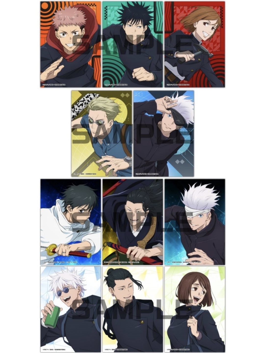 jf25咒术回战相卡盲抽（一发）