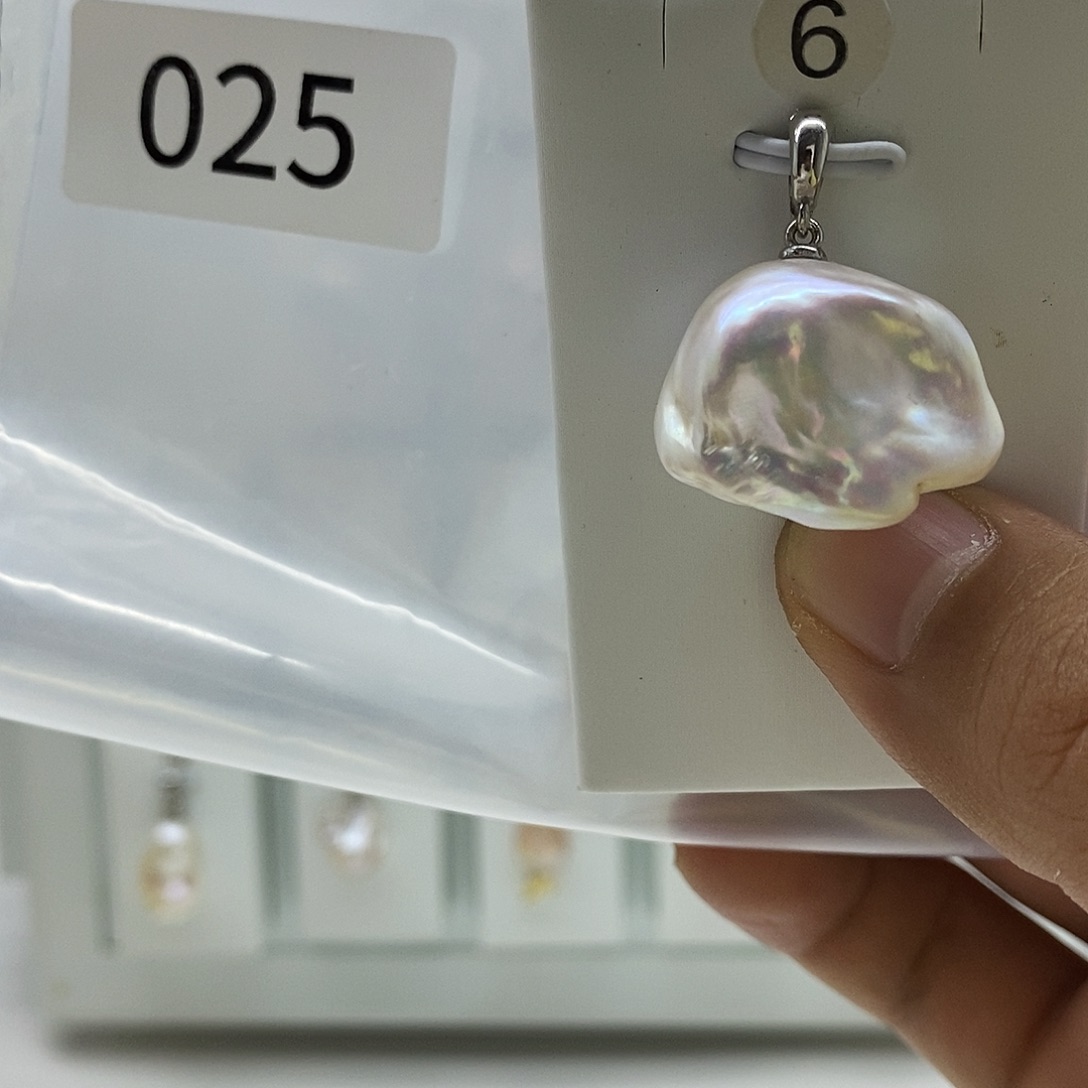 合金淡水珍珠巴洛克珍珠001
