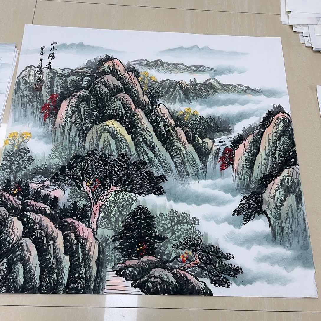 国画国画作品集一个由^_^