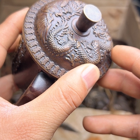 铜制工艺把玩摆件