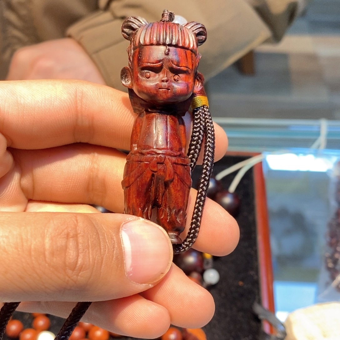 小叶紫檀手串/手链哪吒