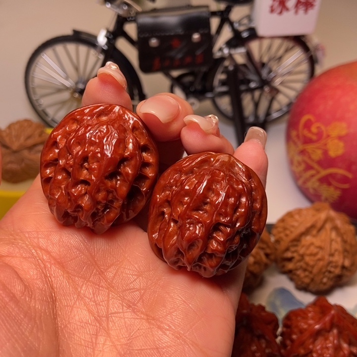 文玩核桃吊坠磐石32尺