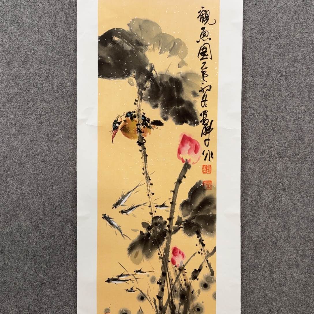 国画zz娄鹏老师手绘作品