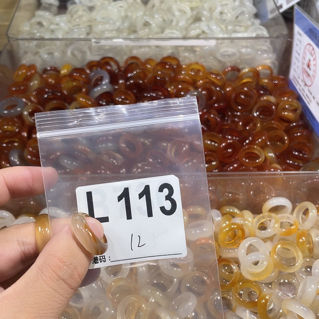 合金戒指玛瑙/玉髓113