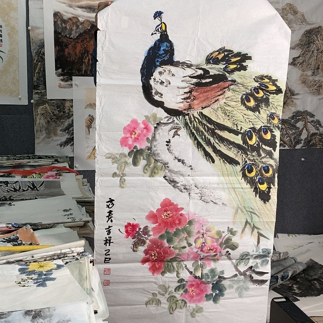 国画手写手绘国画作品107