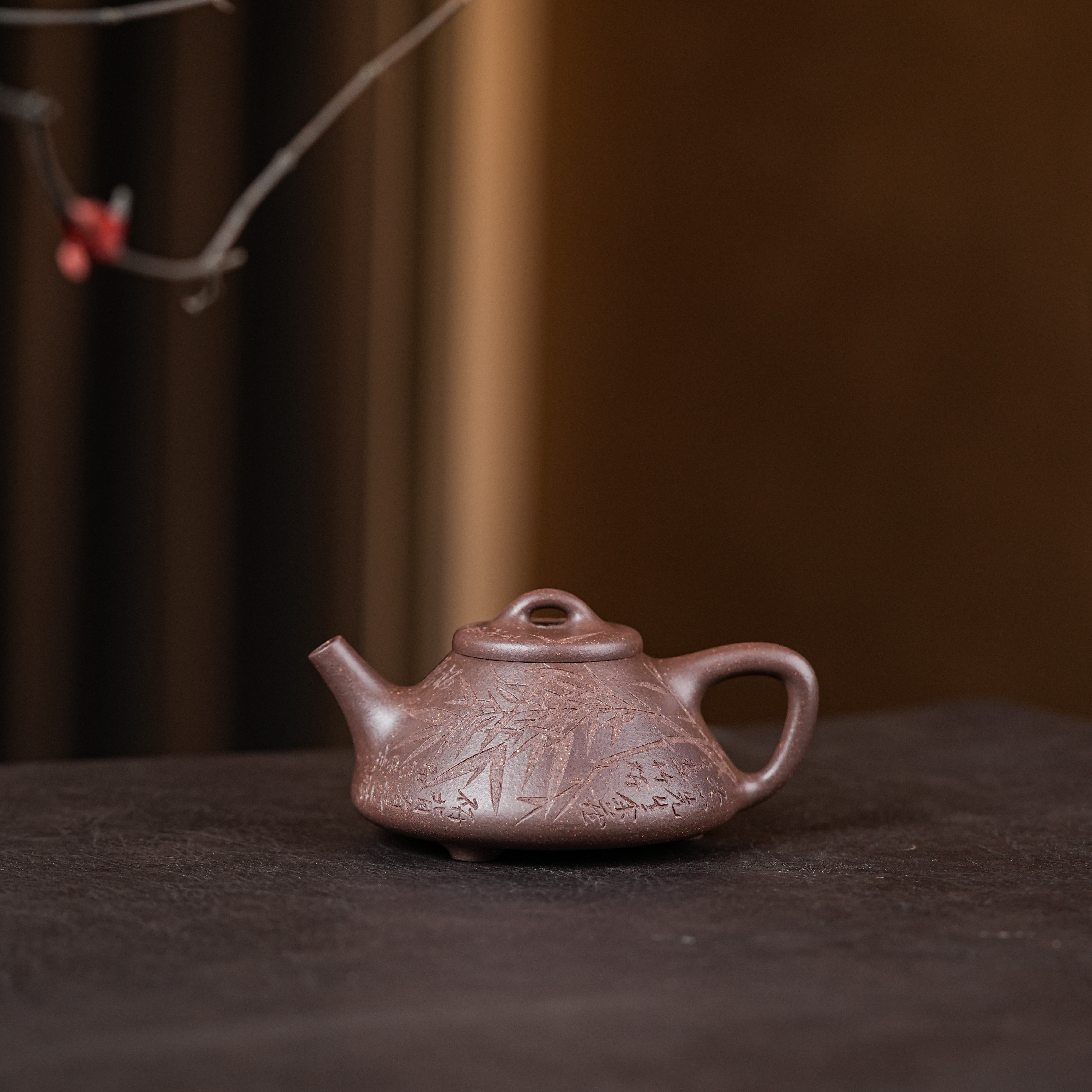 [退就拉黑]天青泥 子冶石瓢 石瓢壶160cc 半手工紫砂壶