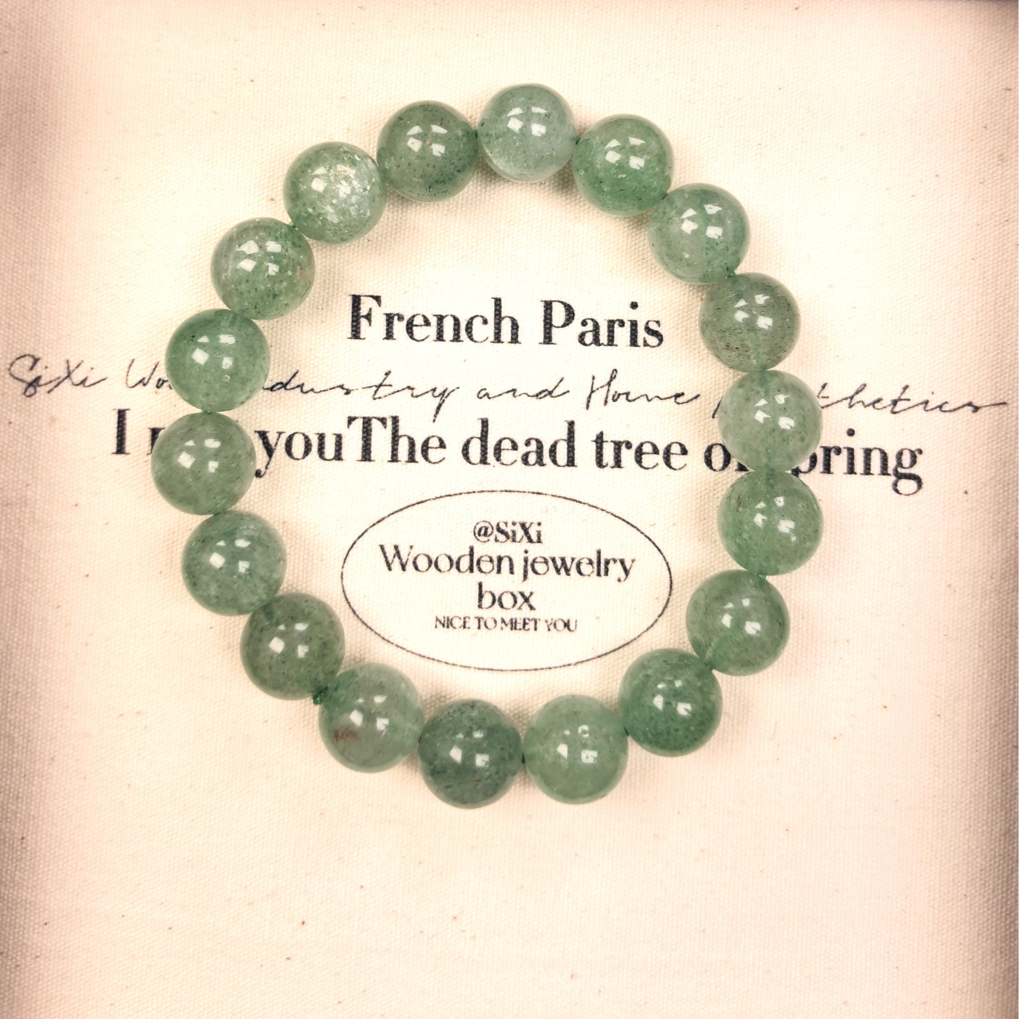 【绿野仙踪】天然水晶手链精致气质原创设计多样性记忆小众水晶手串