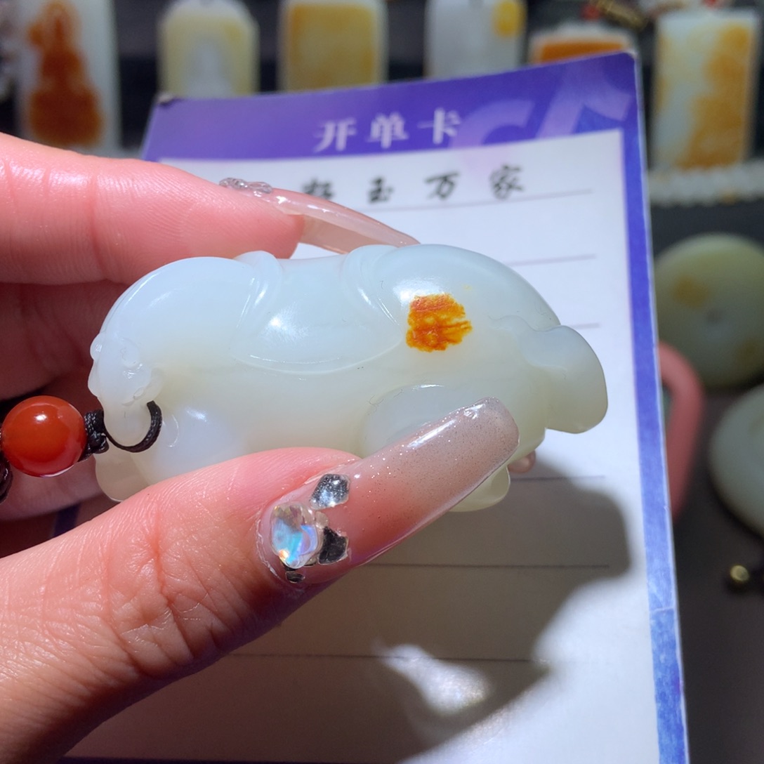 和田玉挂件未镶嵌用****2