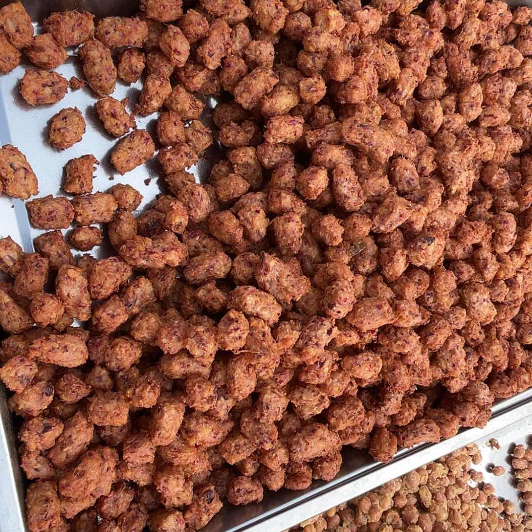 中国大陆现榨的萝卜丸子二斤