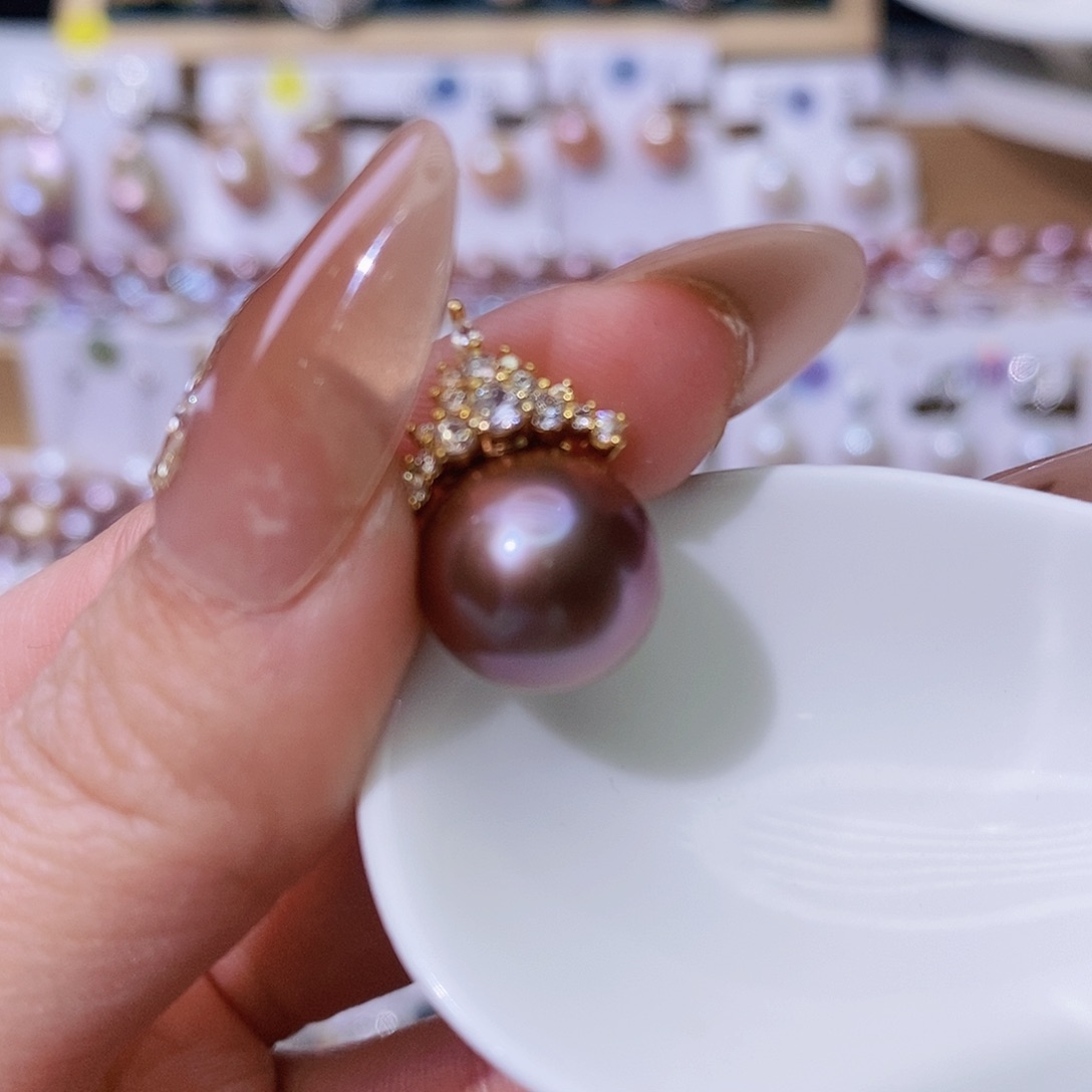 淡水珍珠颈饰合金