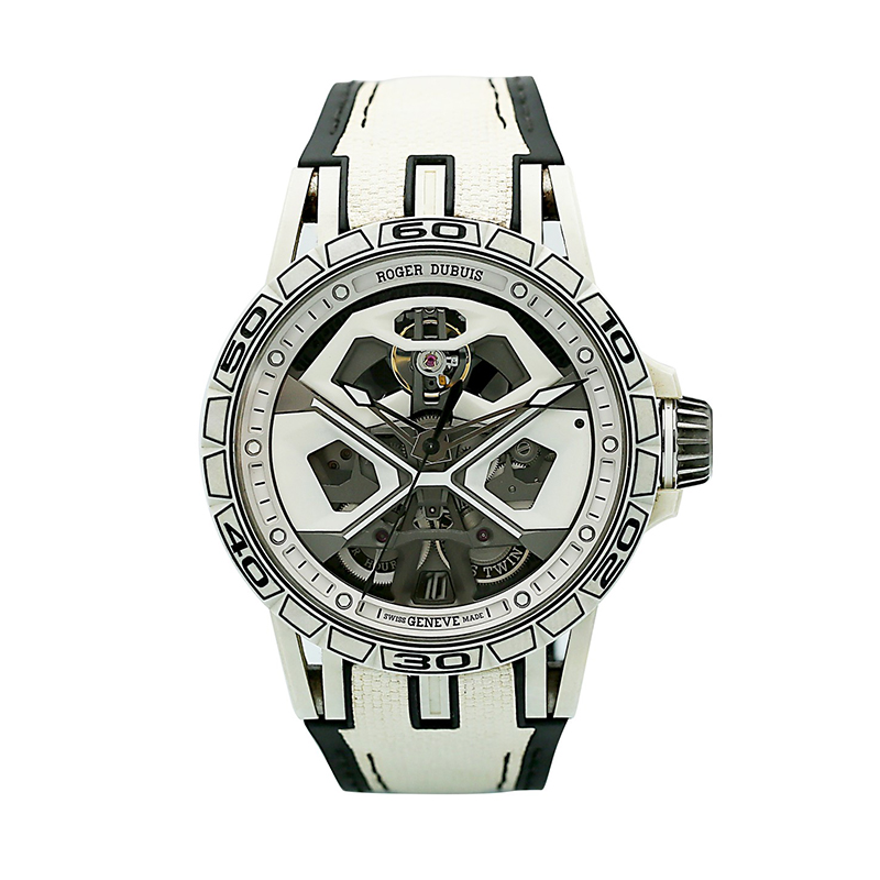 95新 ROGER DUBUIS/罗杰杜彼 王者竞速/RDDBEX0947/21年盒证/男表