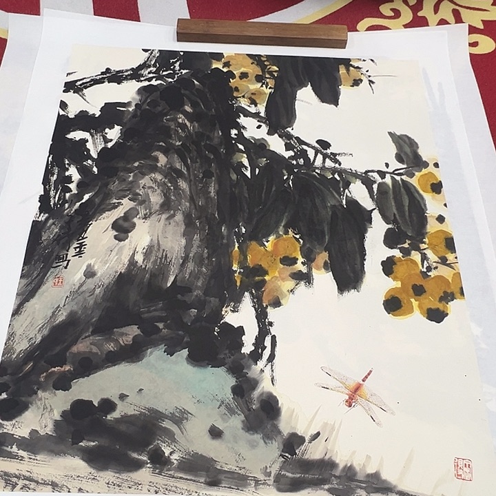 国画书画作品多次