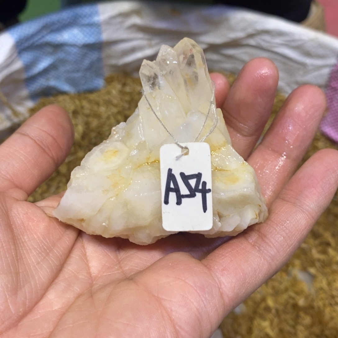 水晶水晶原石摆件未镶嵌