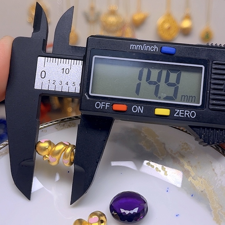 紫晶颈饰银S925镶嵌紫晶925镶嵌27