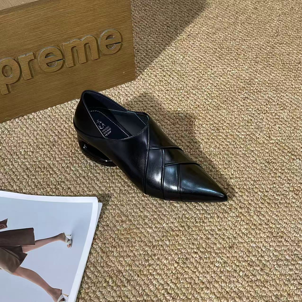 DJ时尚单鞋-A3652黑色