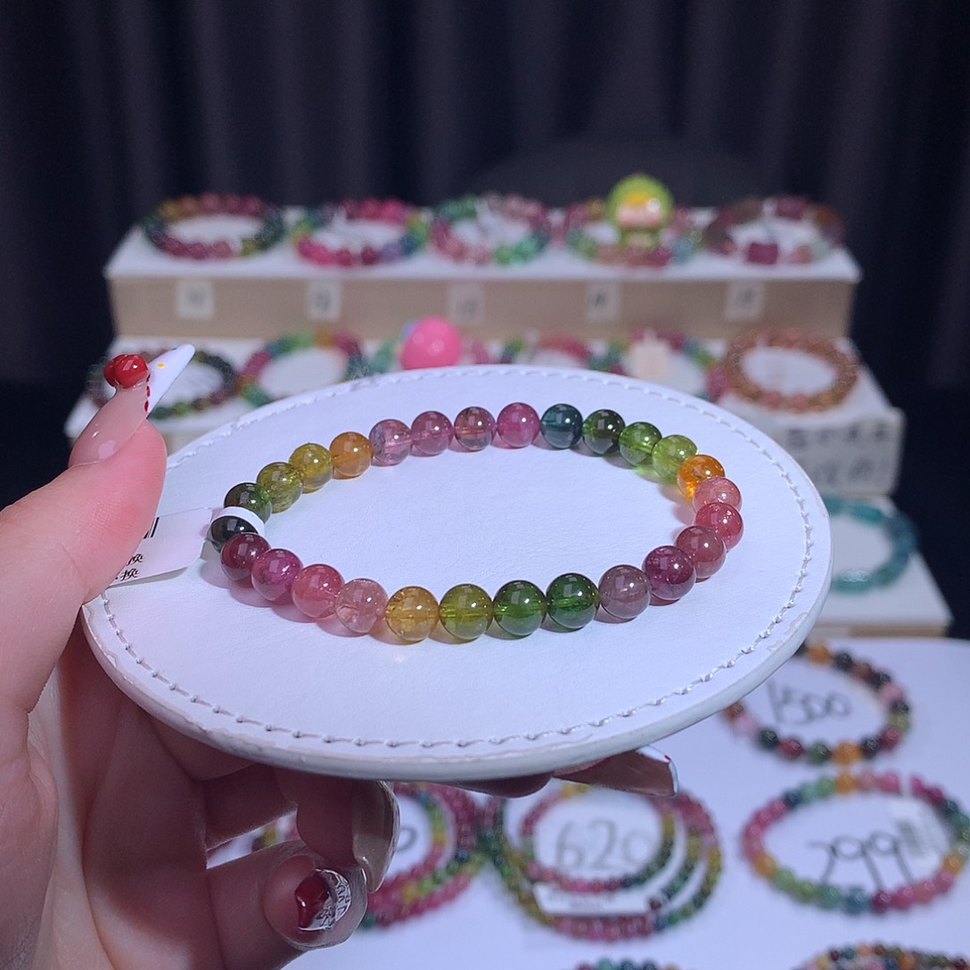 碧玺手链未镶嵌碧玺