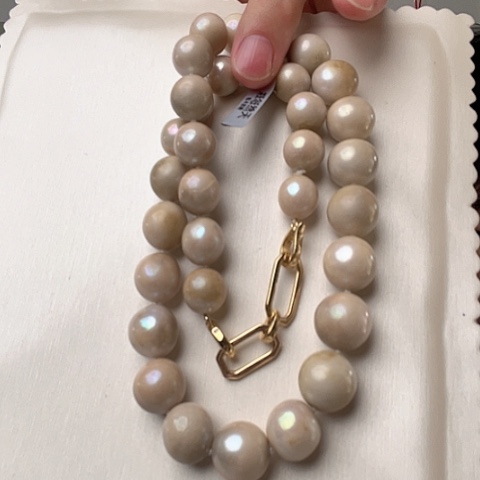 淡水珍珠颈饰未镶嵌
