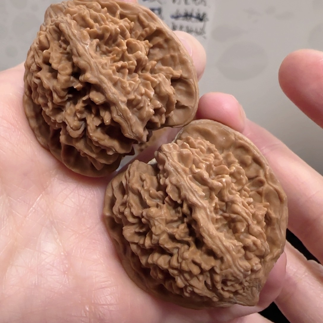 桃核把件满天星全