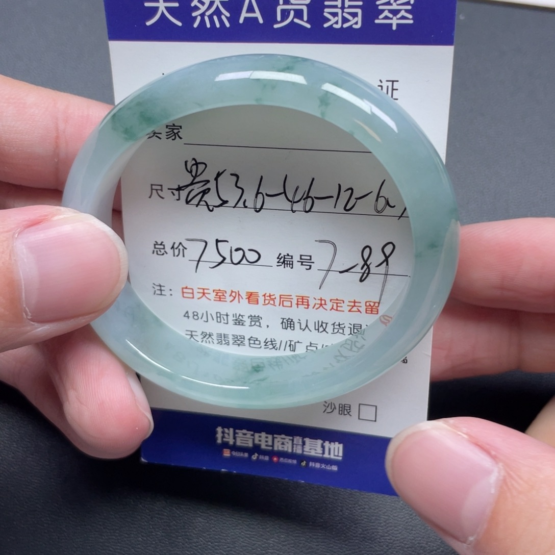 翡翠未镶嵌手镯翡翠