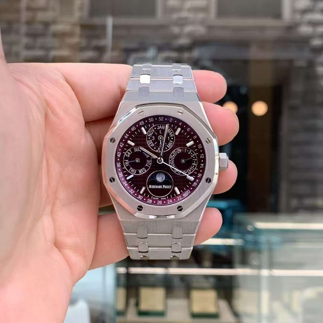 99新 Audemars Piguet/爱彼 皇家橡树26574bc24年大全套