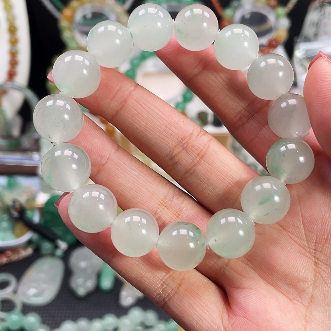 石英质玉未镶嵌手链