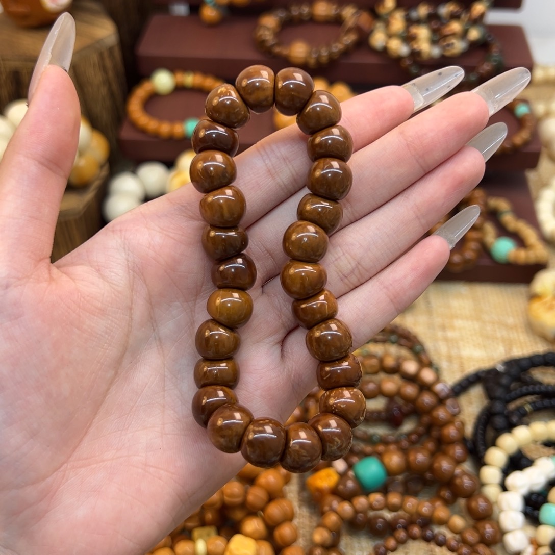 藏****库克手串卡12大肠素圈