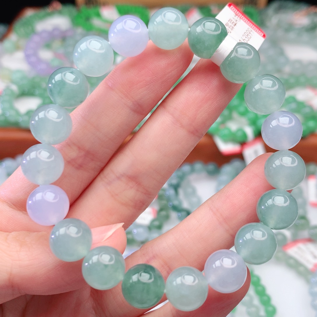 翡翠手链未镶嵌翡翠10mm