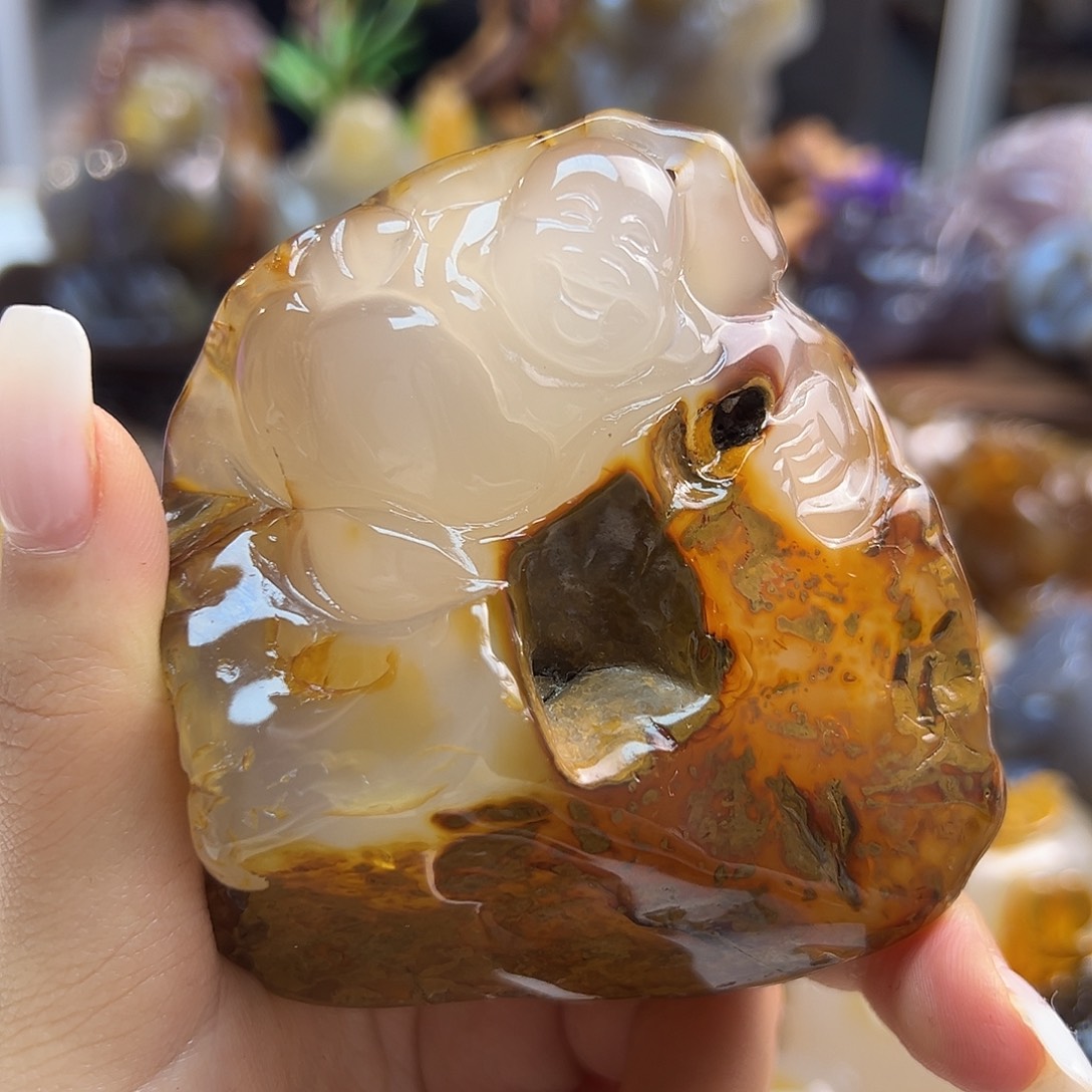 玛瑙/玉髓未镶嵌颈饰