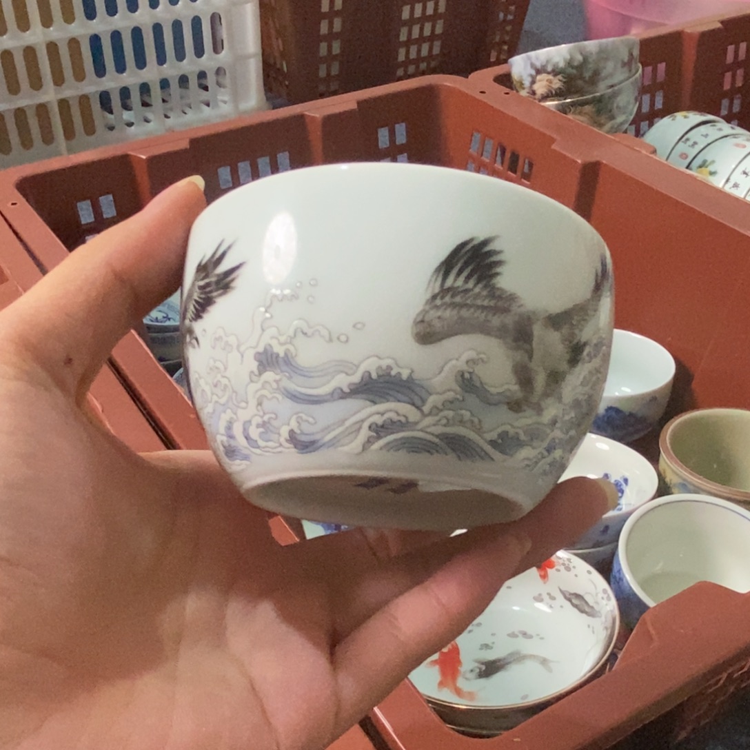 景德镇陶瓷茶杯茶杯茶杯