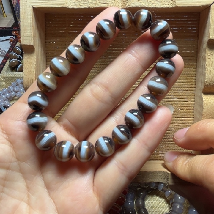 玛瑙/玉髓手链未镶嵌