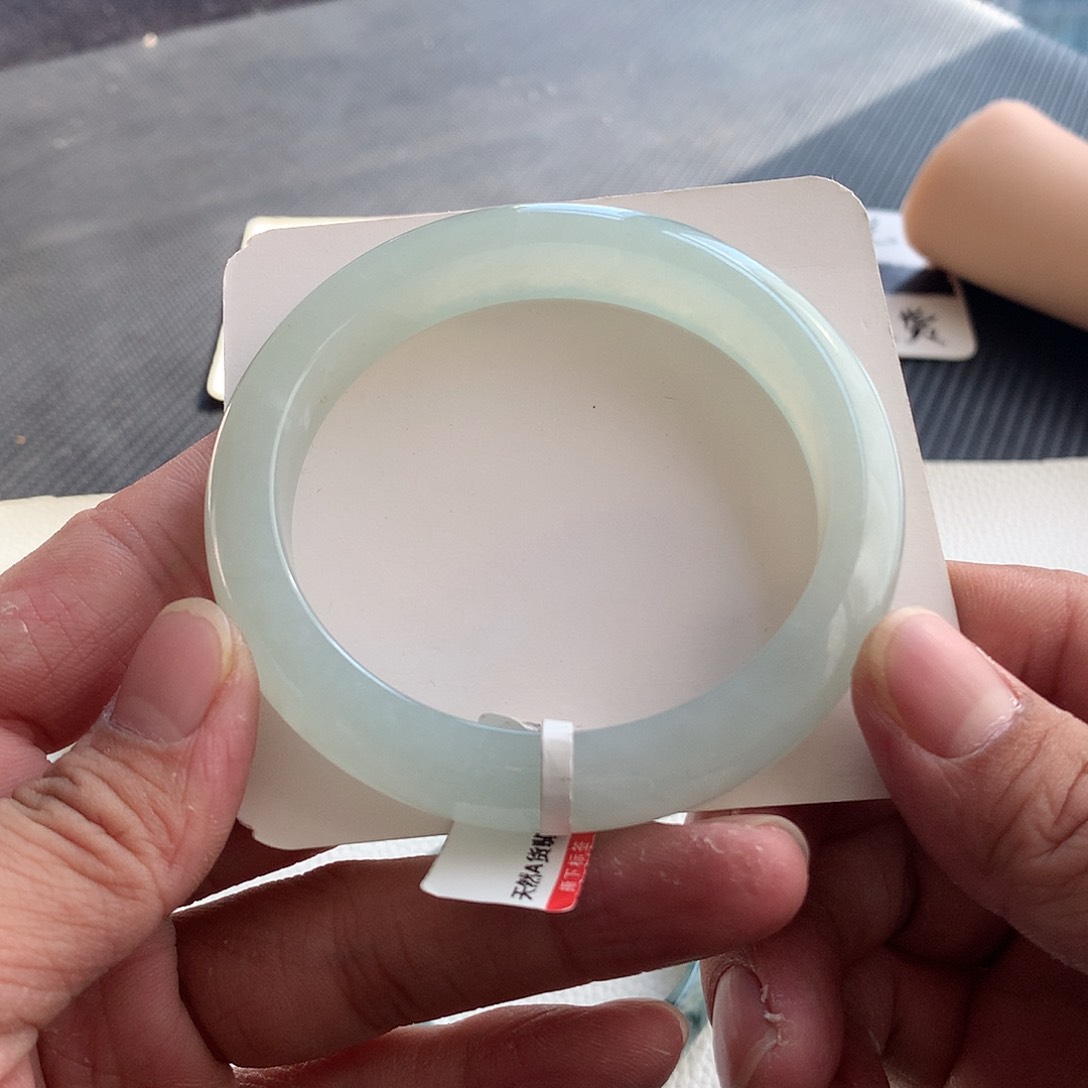 翡翠手镯未镶嵌16号 59