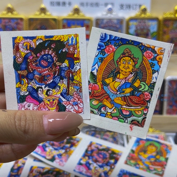 吊坠大黑天➕黄财神