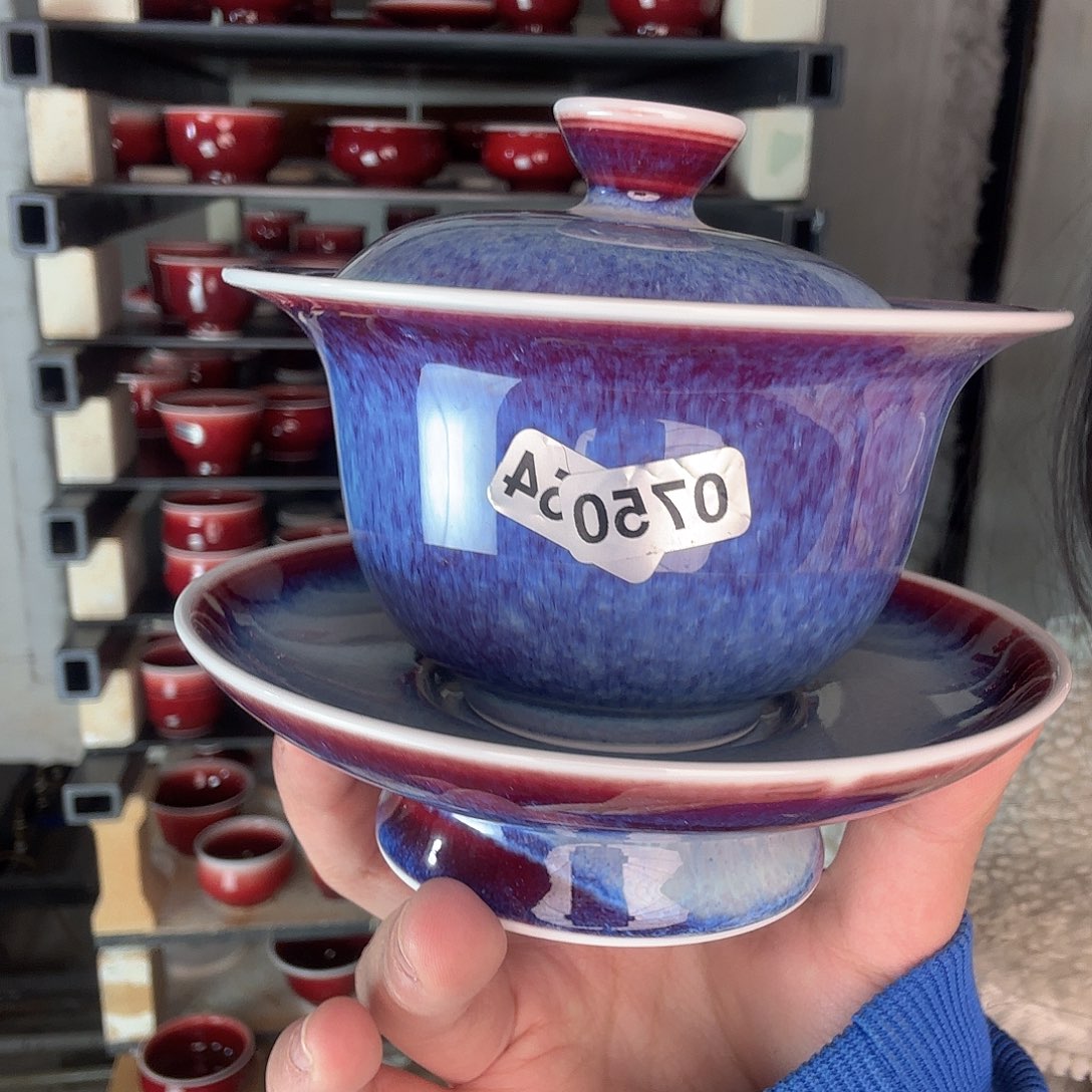 碗景德镇郎红陶瓷