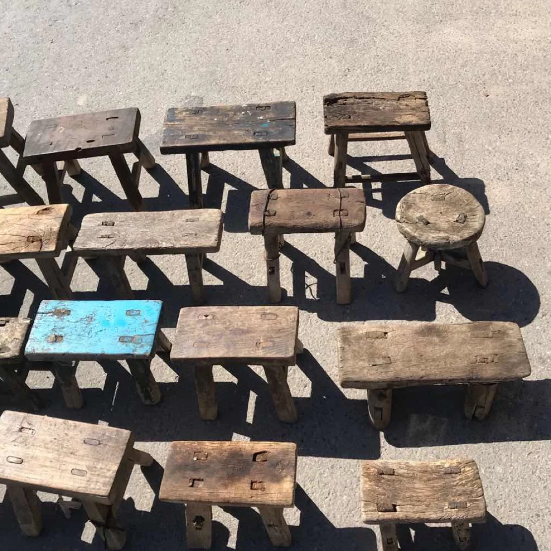 板凳一物一拍，以直播间下单为准复古木头凳子家用长方形木板实木