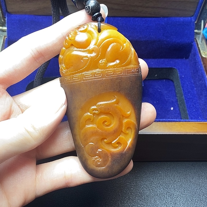 和田玉挂件未镶嵌N