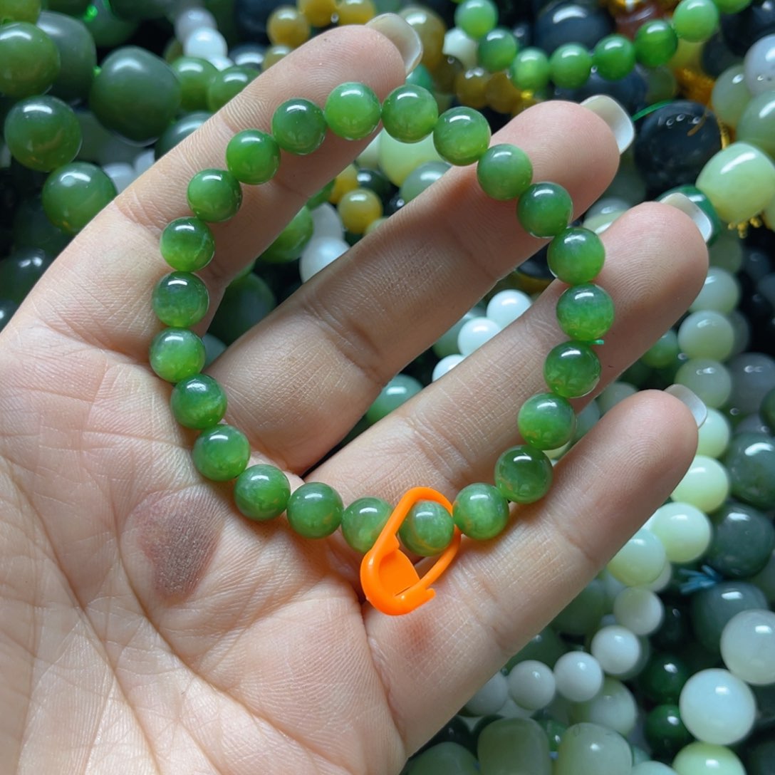 和田玉手链未镶嵌