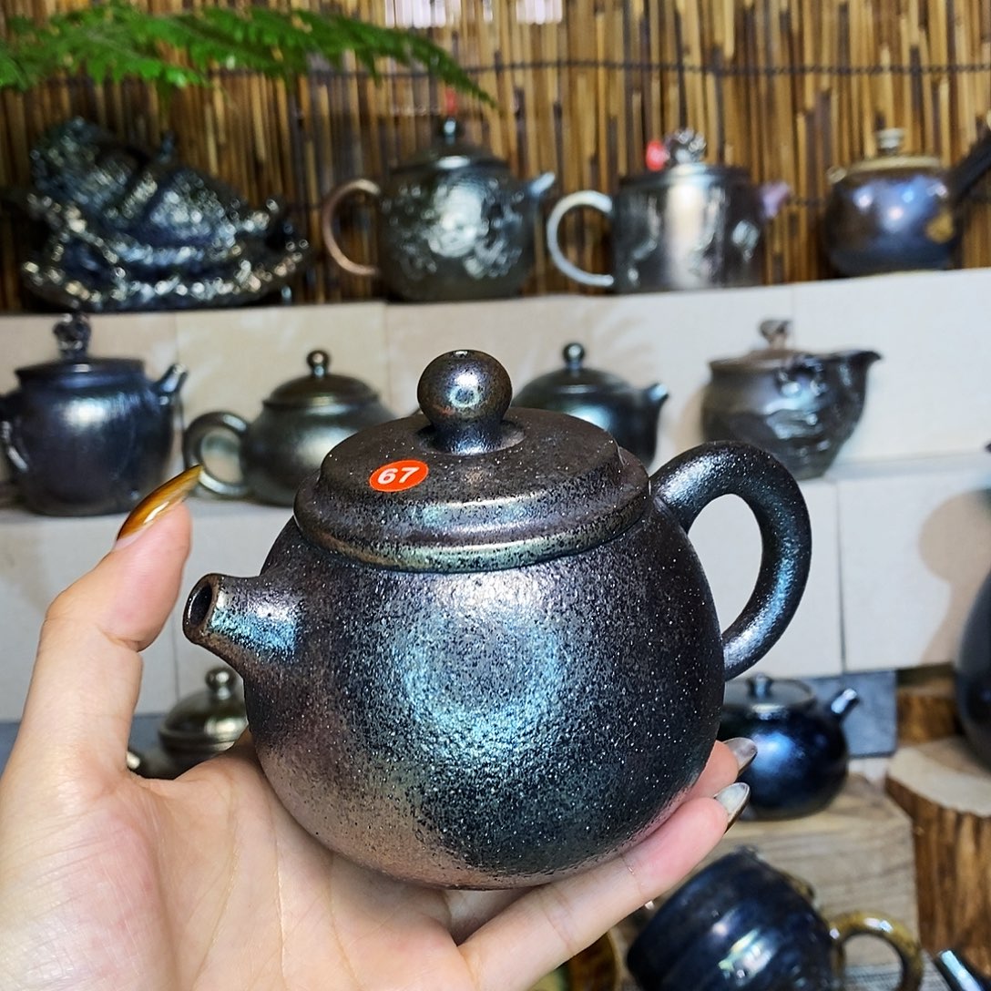 小***枪杯云南建水紫陶柴烧瑕疵