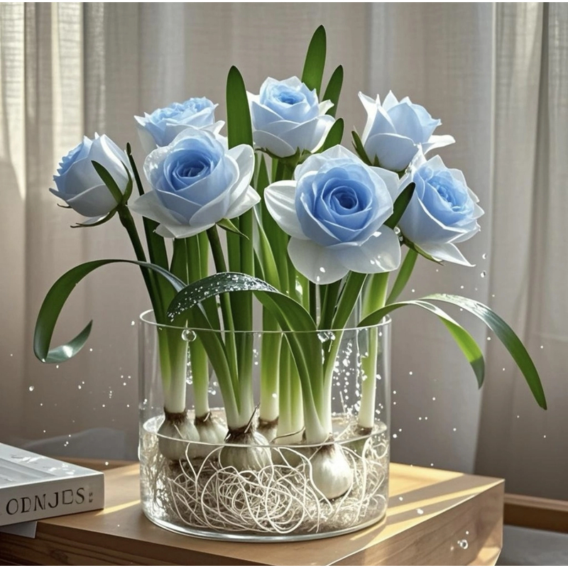 水培驱蚊玫瑰花种球浓香重瓣大花土培四季好养花卉绿植盆栽