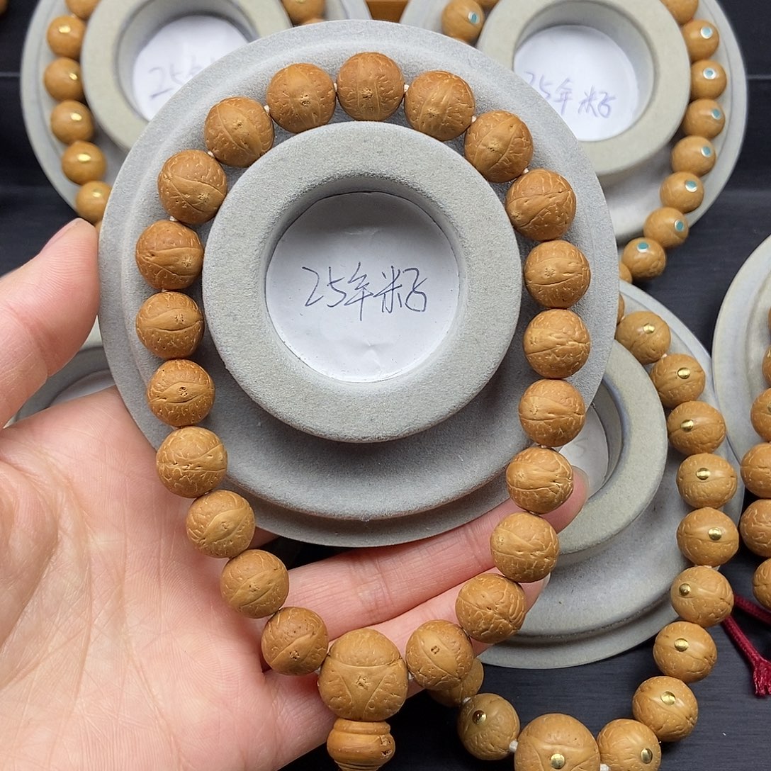 手串凤眼菩提12➕素，25年籽