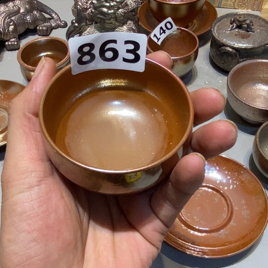 柴烧茶具陶瓷杯子