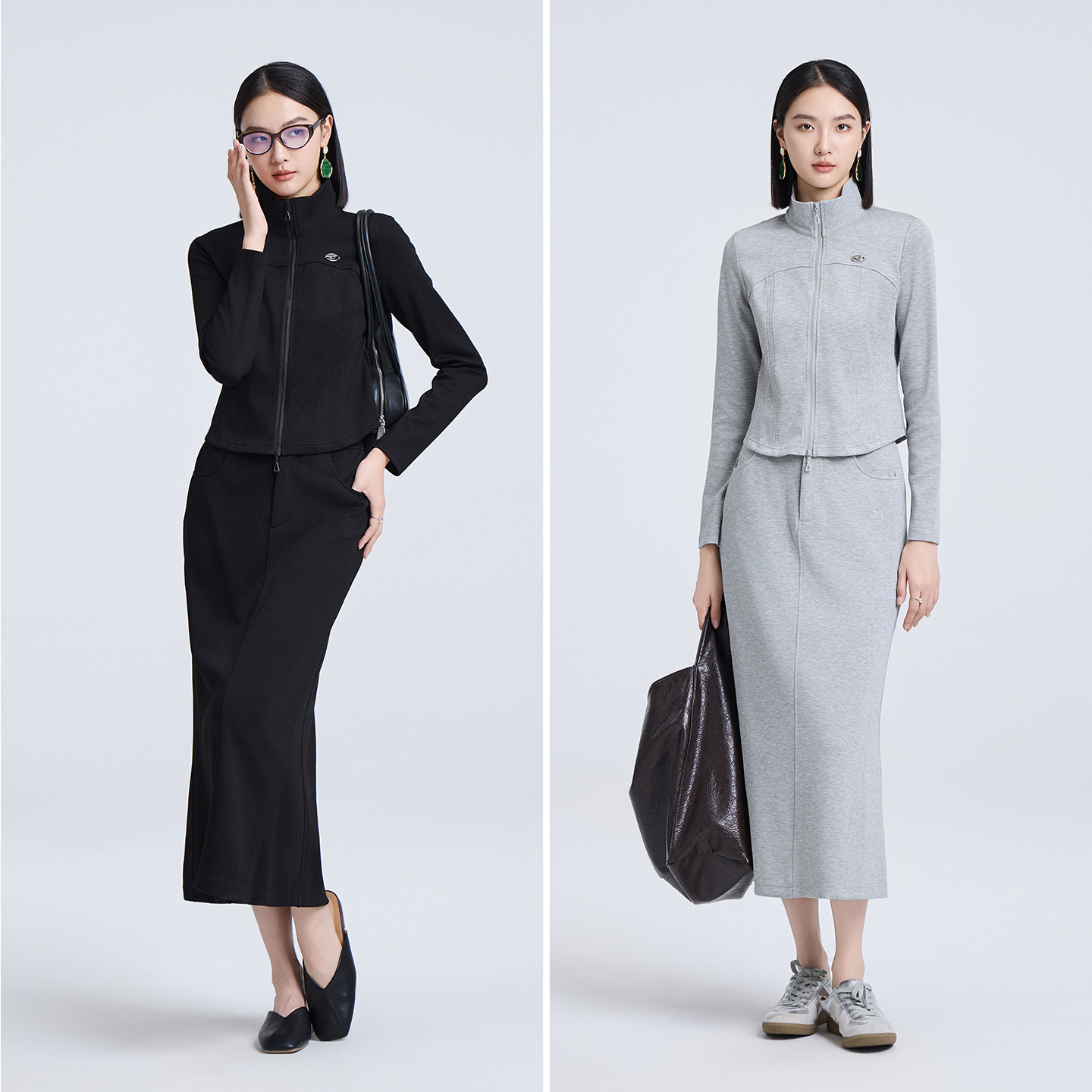 秋季休闲时尚外套长袖显瘦通勤气质百搭ESQZ7A829