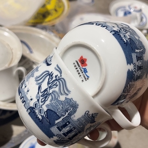陶瓷咖啡杯两个陶瓷