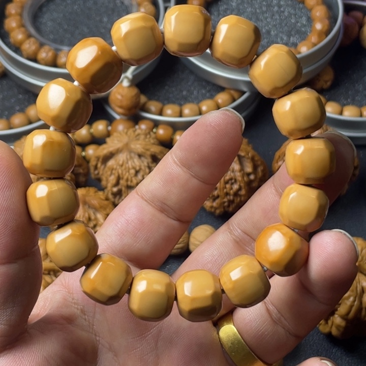 猴头核桃手串全品星图六方 天花板