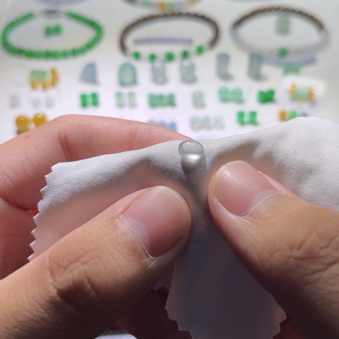 散珠翡翠裸石蛋面福利特价