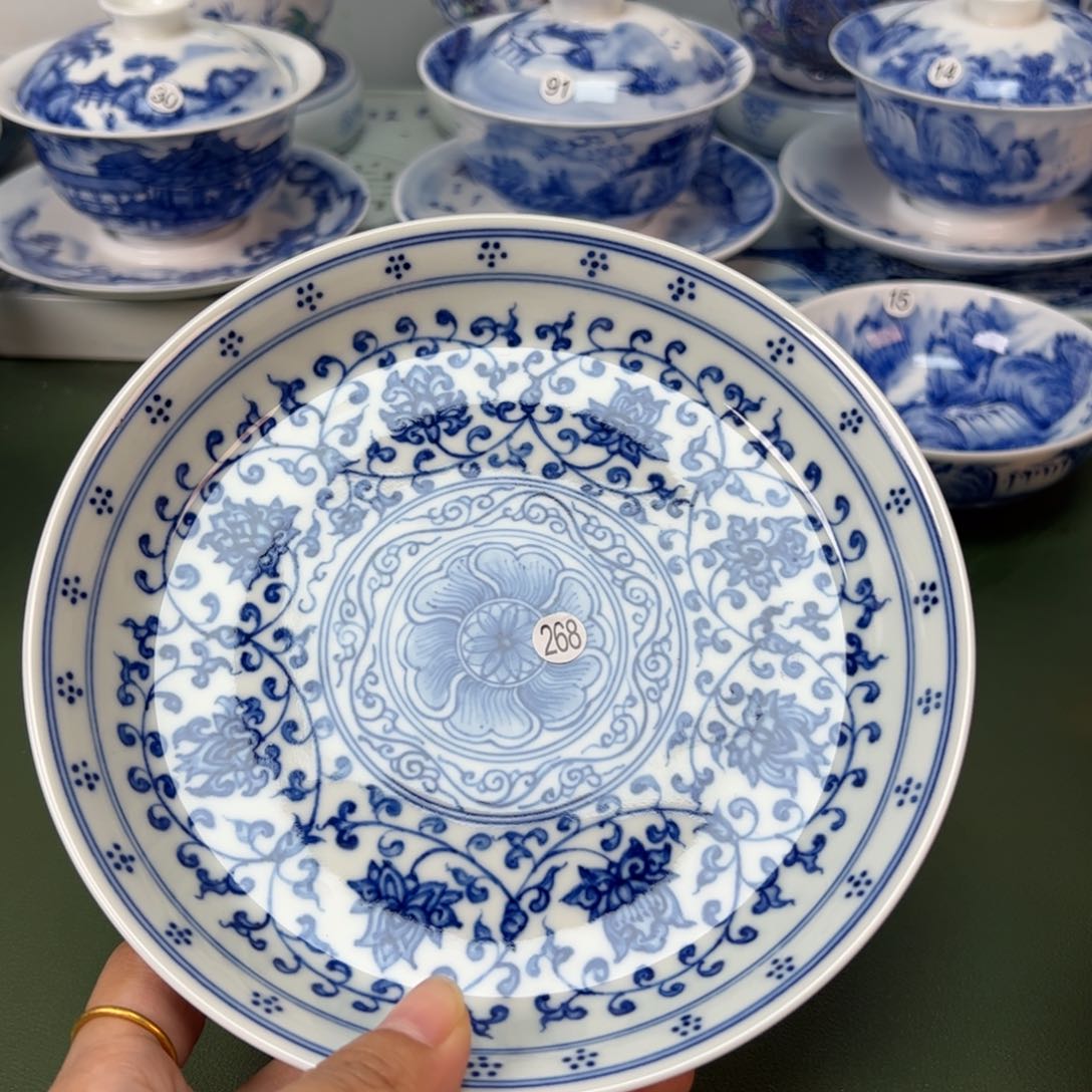 木木景德镇纯手工纯手绘茶具268