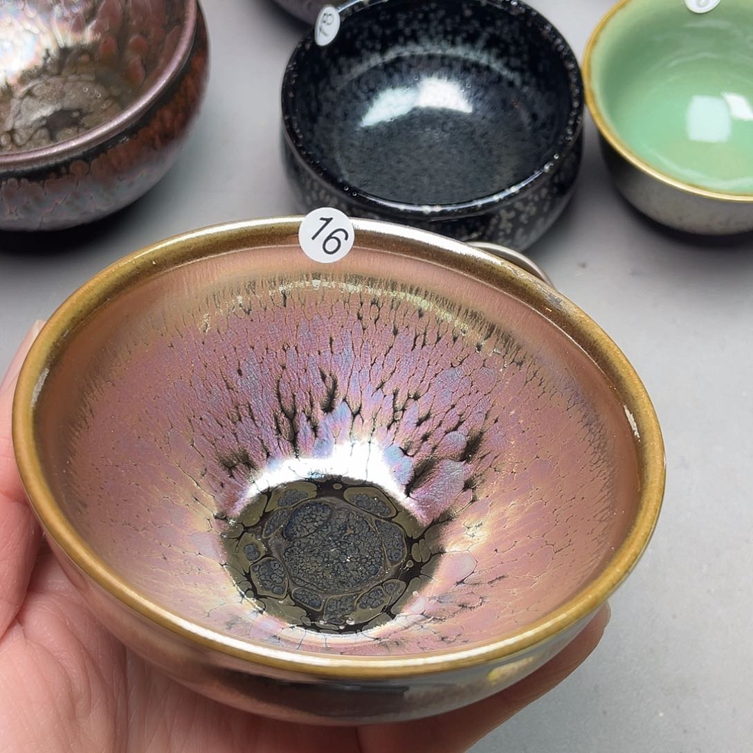 茶盏微瑕16漂亮的主人杯