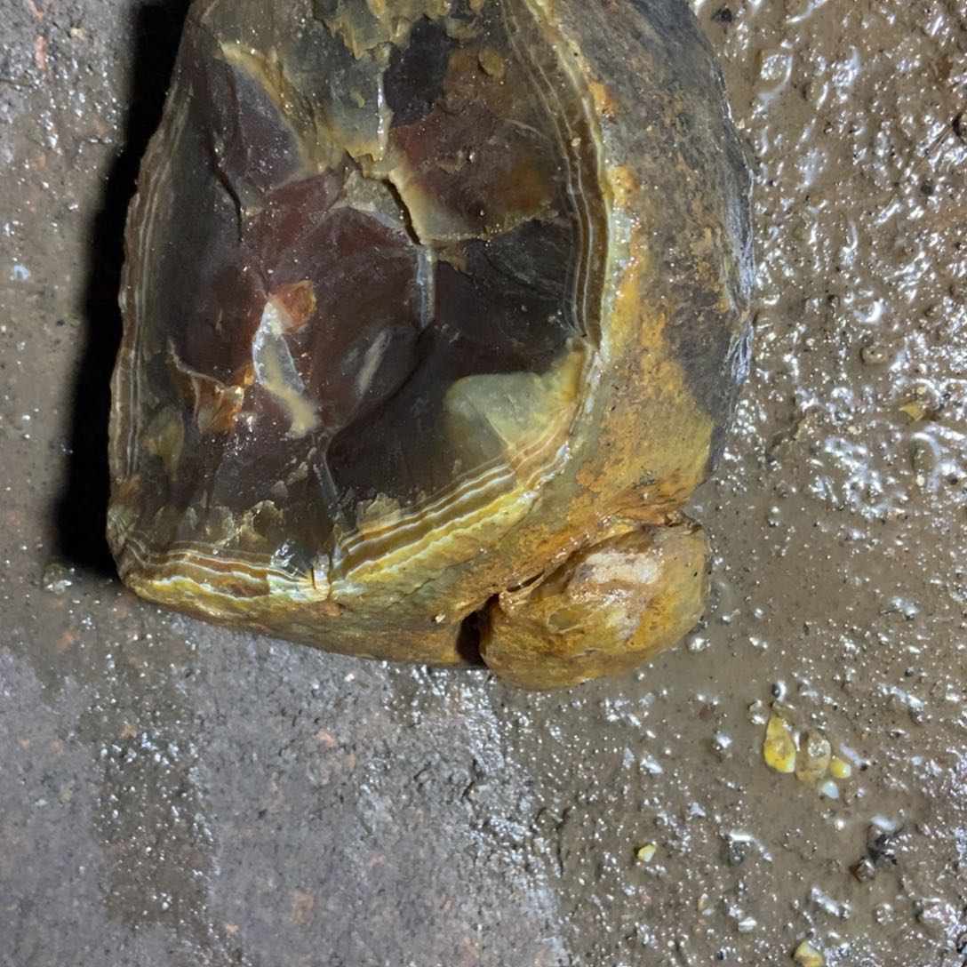 用***1定制玛瑙私人定制原石切开不退