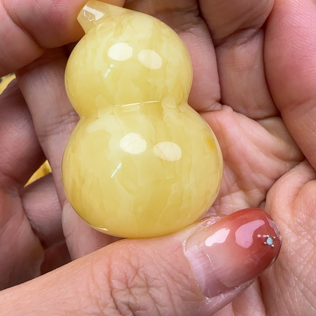 蜜蜡颈饰未镶嵌天然蜜蜡