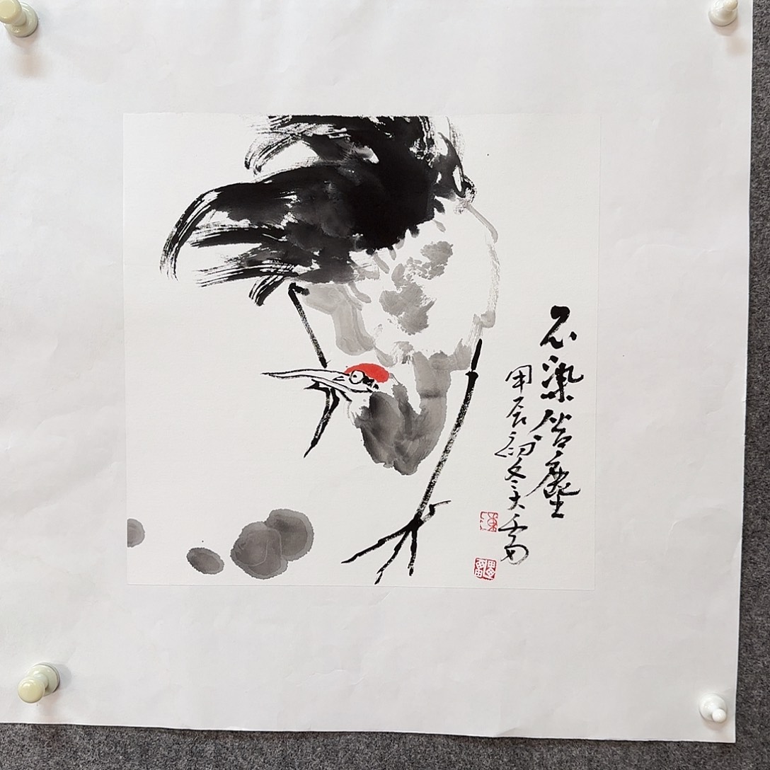 国画大雷老师手绘作品